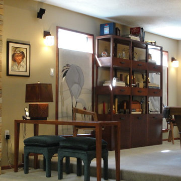 storage cabinetry in great room