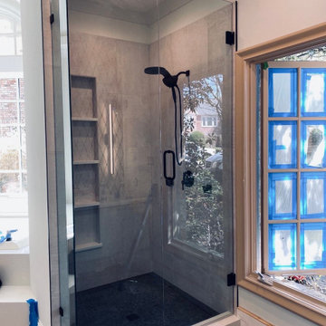 Extra Tall Shower Glass- Frameless