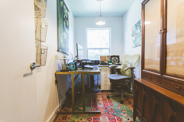 Eclectic Home Office by Heather Banks