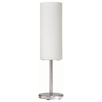 1-Light Table/Desk Lamp, Satin Chrome