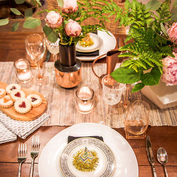 New Years Table Scape