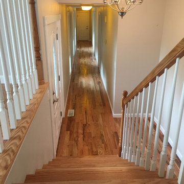 Rustic Red Oak Hardwood Floors