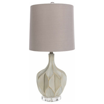 Curry 28"h x 13"w x 13"d Table Lamp