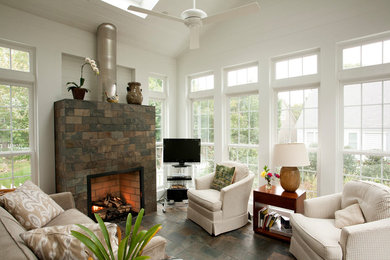 Sunroom photo in Charlotte
