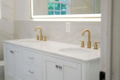 Inspiration for a bathroom remodel in New York
