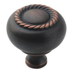 Amerock - Amerock 53471 Oil Rubbed Bronze Knob 1-1/4" Diameter - Cabinet And Drawer Knobs