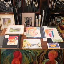 Art cleaning and storage