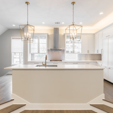 Kitchen Island with Cambria Surfaces