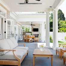 Back Patio and Summer Kitchen