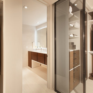 Miami Interior Designers - A Moody Contemporary Home in Aventura, FL