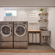 New Haven Basement Laundry/Bathroom