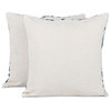 Novica Handmade Midnight Glory Cotton Cushion Covers (Pair)