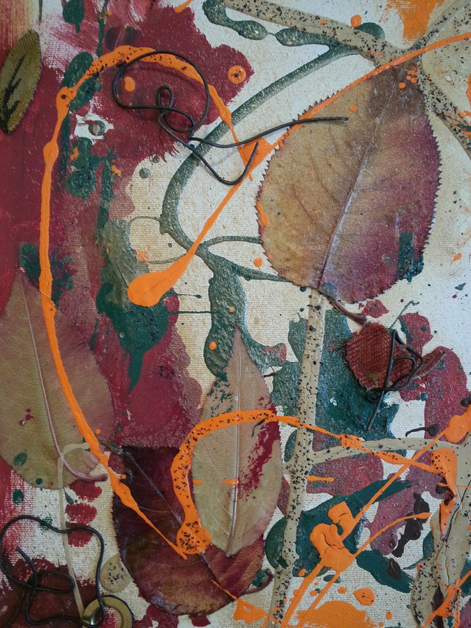 Detailed shot of "Dancing In The Fall"