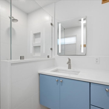 Coastal Modern Bathroom Remodel Wilmington, NC