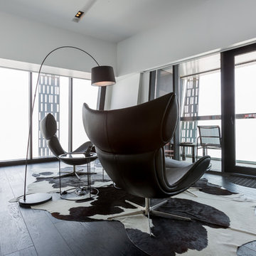 Kährs Oak Nouveau Charcoal | Dubai Marina Cayan Tower