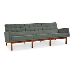 Split Rail Couch With Arms - Sofas