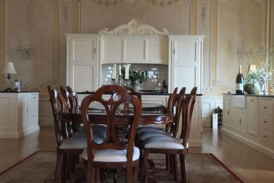 Inspiration for a dining room in Other.