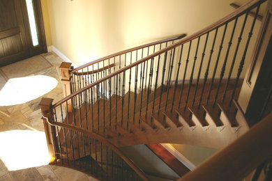 Example of a staircase design in Toronto