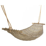 KAEMINGK - Natural Rattan Hammock - Our new rattan hammock is perfect for adding a touch of glamour to your garden this summer.