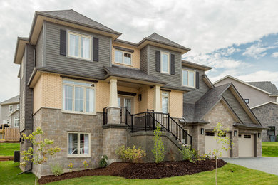 Inspiration for a victorian exterior home remodel in Other