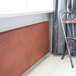 Cache-radiateur avec peinture "effet rouille" - Radiators