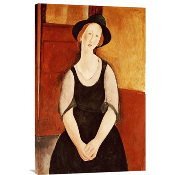 'Portrait of Thora Klinckowstrom' Giclee Canvas Fine Art Print, 23.483x1.5x36