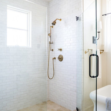 Master shower