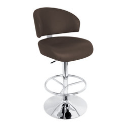 Regent Bar Stool - BROWN - Bar Stools And Counter Stools
