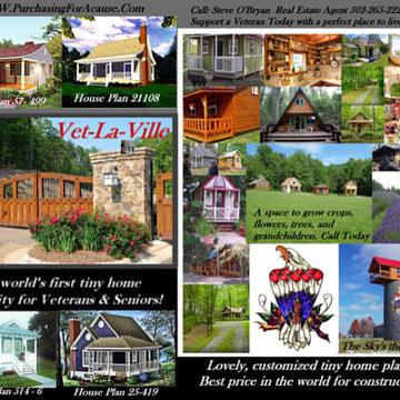 Tiny Homes For A Veterans or Vet Supporters