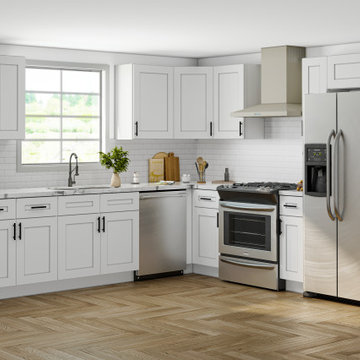 LessCare Kitchen Cabinets - 10x10 Layouts