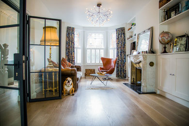 Contemporary games room in London.
