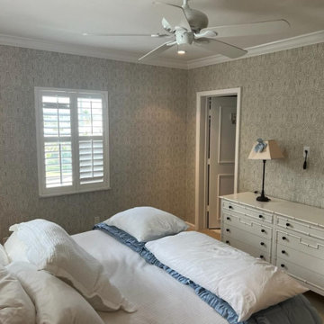 Bedroom wallpaper installation Westbury, NY