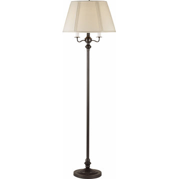 5 Way Floor Lamp - Dark Bronze
