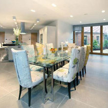 Open plan kitchens dining and family