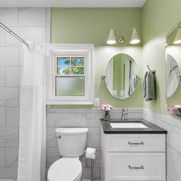 Starmark Maple Roanoake Second Floor Laundry & ADA Bath in Simply White