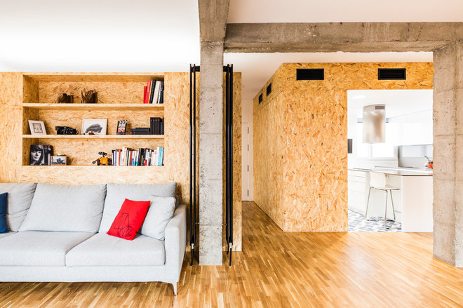 Industrial Living Room by DTR_studio arquitectos
