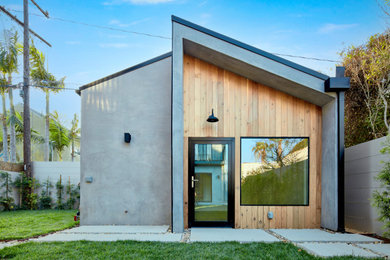 Design ideas for a shed and granny flat in Los Angeles.