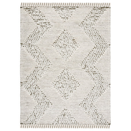 Safavieh Vermont Collection, VRM501 Rug, Ivory/Green, 8'x10'