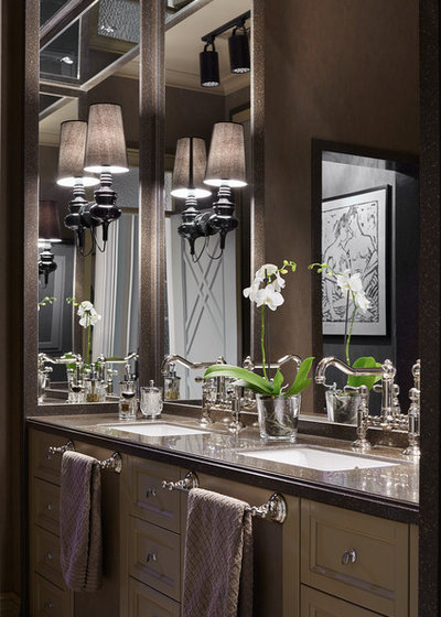 Классический Ванная комната by VVDesign