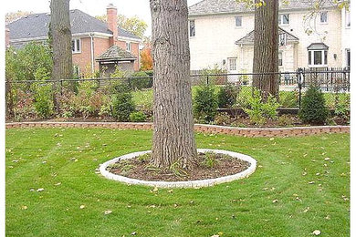 This is an example of a landscaping in Chicago.
