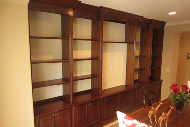 Elegant dining room photo in Orange County