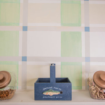 Coastal & Preppy Mud Room
