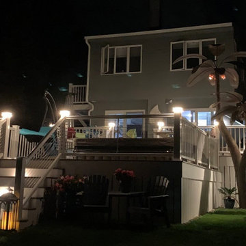 TimberTech Azek Deck on Mattapoisett, MA Waterfront Home