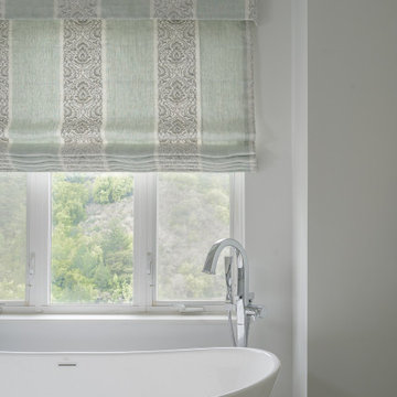 A Neo-Classical Contemporary Spa Bathroom