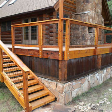 Log Cabin Deck