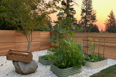 Design ideas for a coastal landscaping in Seattle.