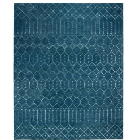 Safavieh Himalaya HIM903 Rug 10'x14' Navy/Silver Rug