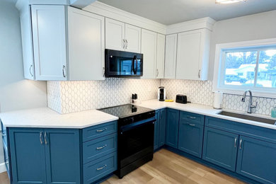 Transitional kitchen photo in Other