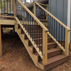A deck renewal in Cary - Products