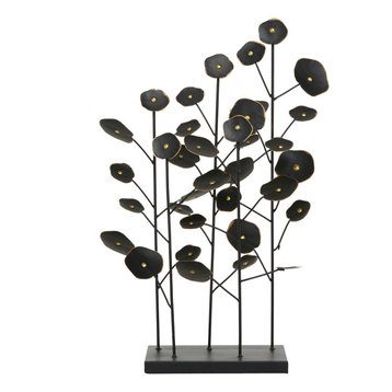 Contemporary Black Metal Sculpture 91457